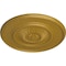 Ekena Millwork Large Floral Ceiling Medallion, Hand-Painted Pharaohs Gold, 41 1/8"OD x 2 1/2"P CM41FLPGS - alternate 3